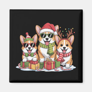 Corgi-Hund Weihnachten Mutter Hunde Liebhaber Weih Magnet