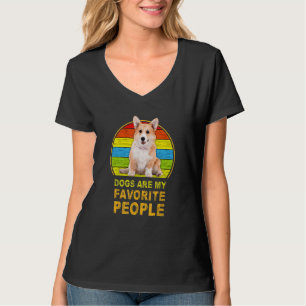Corgi Hunde sind meine Lieblingsmenschen T-Shirt