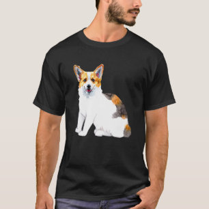 Corgi-Hundegesicht mit Katzenkörper T-Shirt
