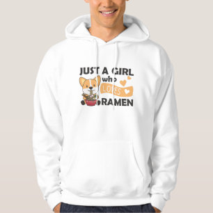 Corgi I einfach wie Ramen Sweet Kawaii Noodle Hoodie