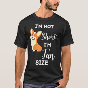 Corgi Ich bin nicht klein Ich bin Hundemaß T-Shirt
