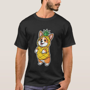 Corgi im Ananas-Kostüm T-Shirt