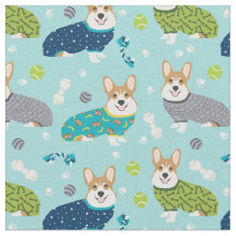 Corgi in Pjs Stoff