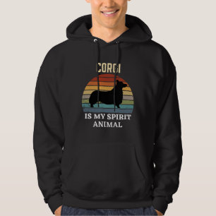 Corgi ist mein Geist Tier Corgi Hoodie