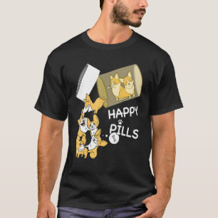 Corgi ist meine Glückspille für Hunde-Welpenbesitz T-Shirt