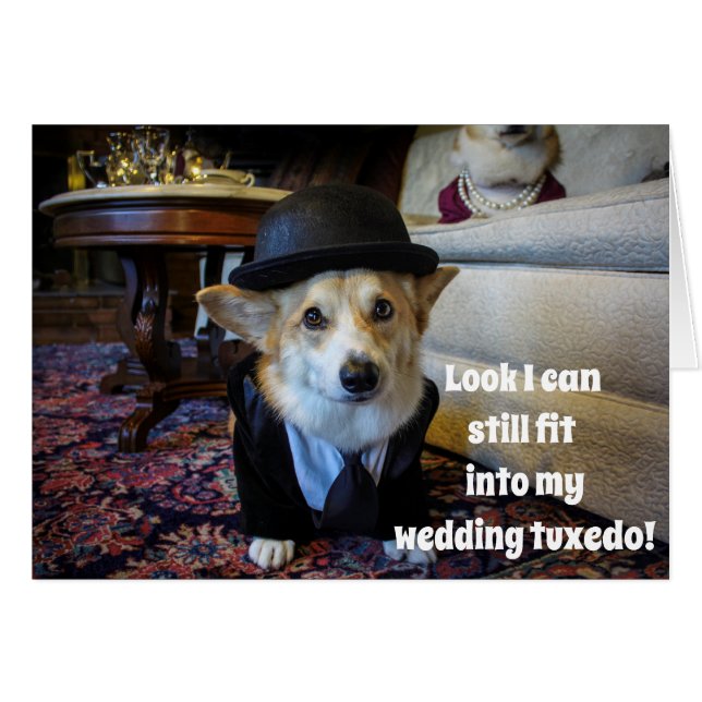 Corgi-Jubiläumskarte (Vorderseite (Horizontal))