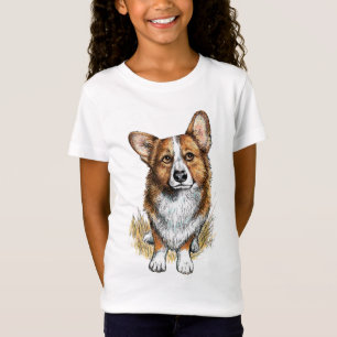Corgi-Jungtiere und Freunde T-Shirt