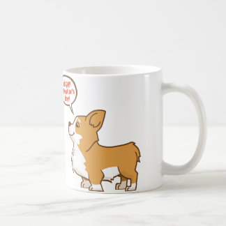 Corgi-Kaffee-Tasse "glücklicher des Valentines Kaffeetasse