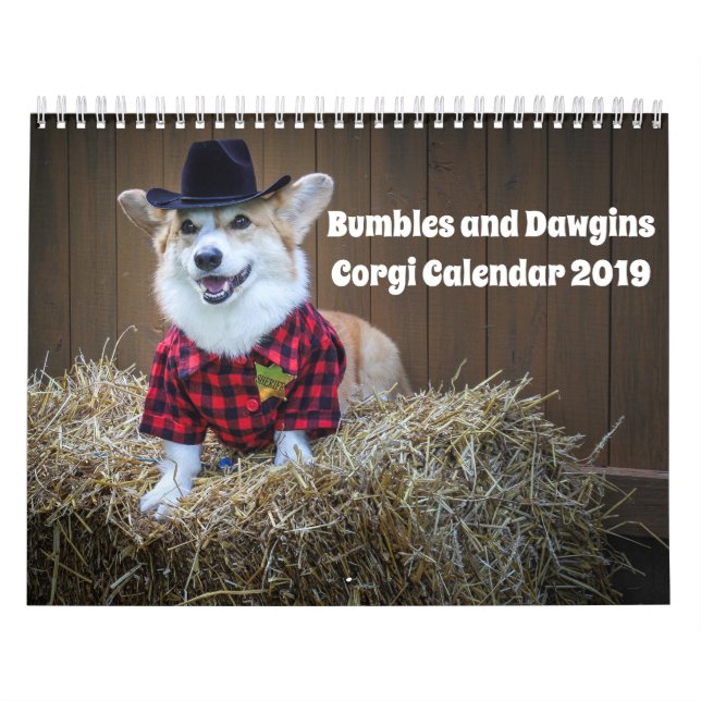 Corgi-Kalender 2019 Kalender (Titelbild)