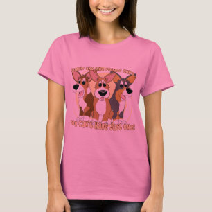 Corgi-Kartoffelchip-Damen-T-Shirt T-Shirt