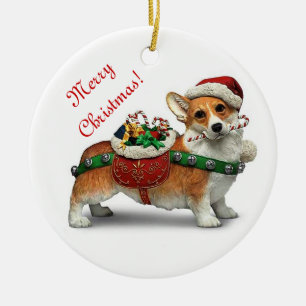 Corgi Keramikornament