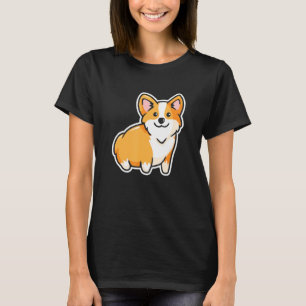Corgi kids Women Just a Girl, die Corgis Liebe T-Shirt