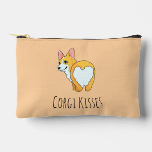 'Corgi Kisses' Lustiges Niedliches Freches Corgi-F Zubehörtasche