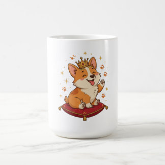 Corgi-König-Tasse Süßes Corgi-Fan-Geschenk Königsk Kaffeetasse
