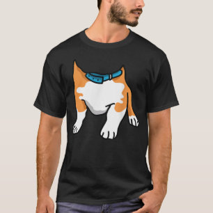 Corgi Lazy Halloween Kostüm Funny Dog Welpe Doggi T-Shirt