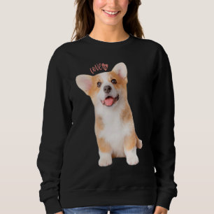 Corgi Liebe ist Hunde Mama Vater Welpen Haustiere  Sweatshirt