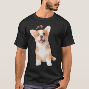 Corgi Liebe ist Hunde Mama Vater Welpen Haustiere  T-Shirt