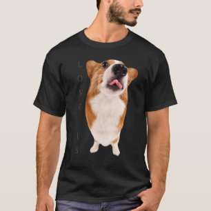 Corgi Liebe ist Hundemama Vater Welpe Haustier Fr T-Shirt