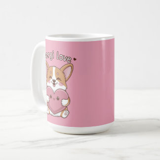 Corgi Liebe Kaffeetasse