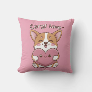 Corgi Liebe Kissen