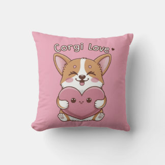 Corgi Liebe Kissen