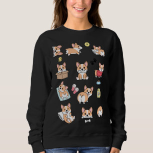 Corgi Liebe Sweatshirt