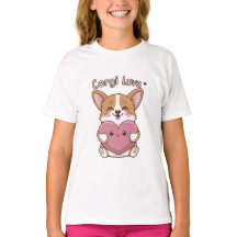 Corgi Liebe T - Shirt