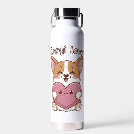 Corgi Liebe Trinkflasche