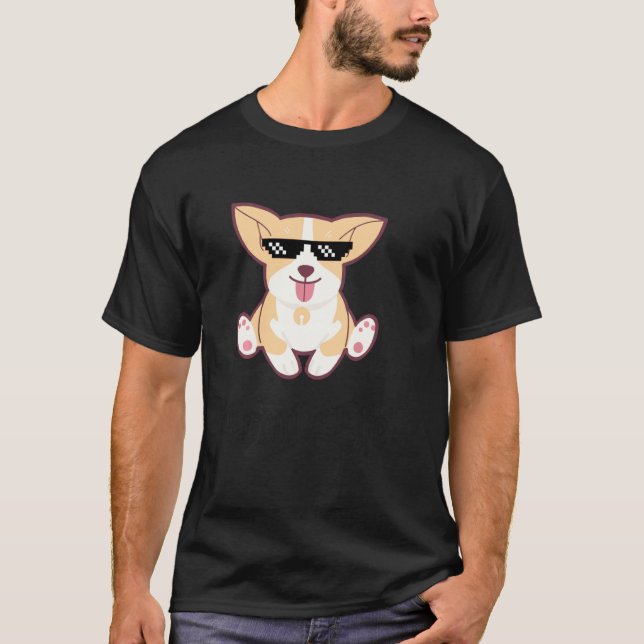 Corgi Life Bekleidung T-Shirt (Vorderseite)