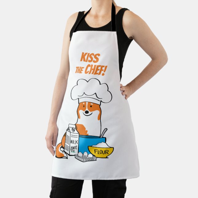 Corgi Life | SCHÜRZE | Rot w. Schwanz | 4 (InSitu)