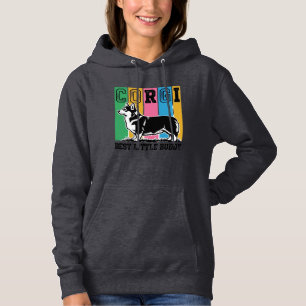Corgi Love Shirt Vintage Gravur Hund Silhouette_
