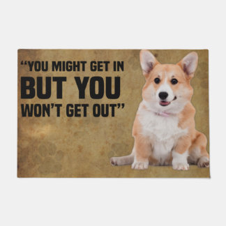 Corgi Lover Geschenk, Corgi Doormat, Corgi Geschen Fußmatte