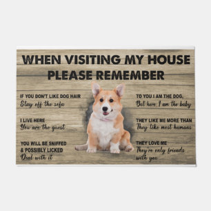 Corgi Lover Geschenk, Corgi Doormat, Corgi Geschen Fußmatte