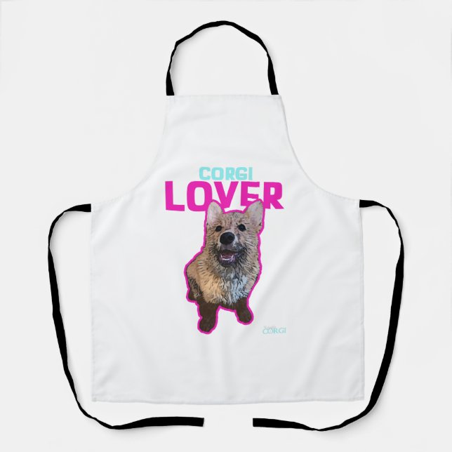 Corgi Lover Schürze (Vorderseite)