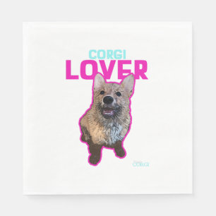 Corgi Lover Serviette