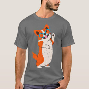 Corgi Lovers gibt Niedliche Sonnenbrillen Happy Do T-Shirt
