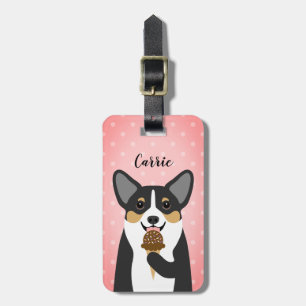 Corgi Luggage Tags Gepäckanhänger