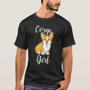 Corgi Mädchen Welpenmutter Hundemama T-Shirt