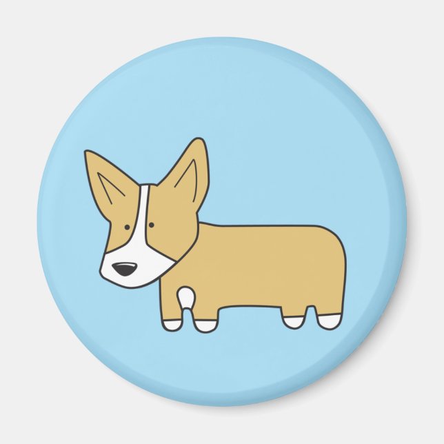 Corgi Magnet (Vorne)
