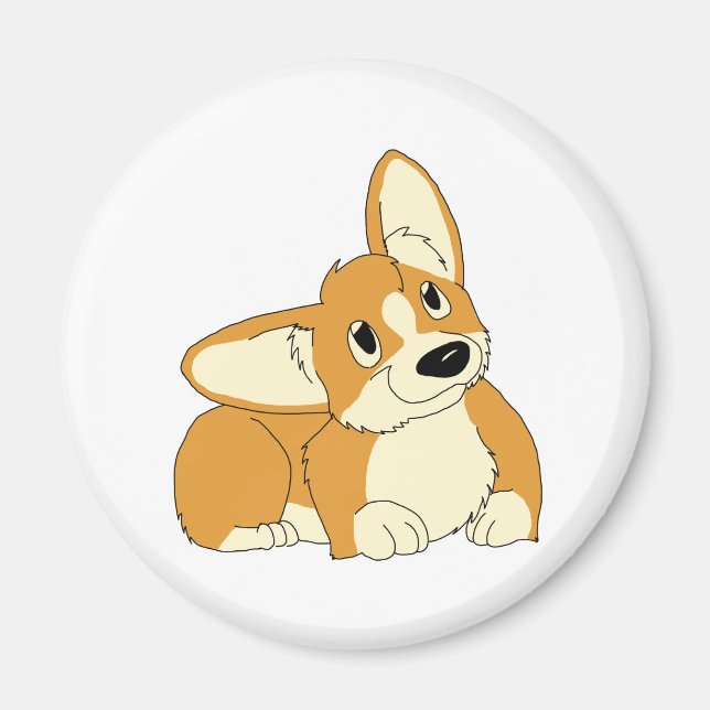 Corgi-Magnet Magnet (Vorne)