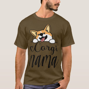 Corgi Mama Corgi Mama Dog Lover-550 T-Shirt