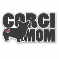 Corgi Mama - Decal / Sticker für walisische Corgi 
