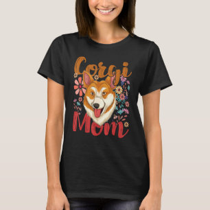 Corgi Mama Dog Eigentümer Haustier Süße Tier Dog C T-Shirt