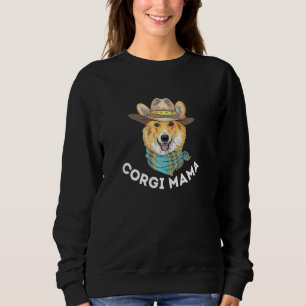 Corgi Mama Niedlich Welsh Corgi Eigentümer Dog Sweatshirt
