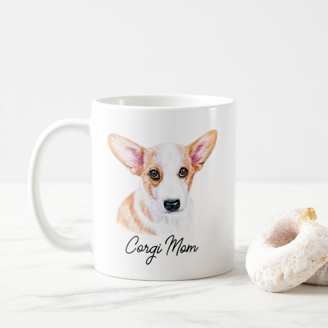 Corgi Mama Tasse (Mit Donut)
