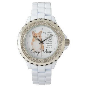 Corgi Mama Watch Armbanduhr