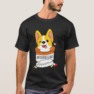 Corgi-Medikament Klassisches Antidepressivum T-Shirt