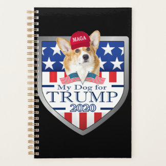 Corgi | Mein Hund Trump 2020 Corgi Long Sleeve Planer
