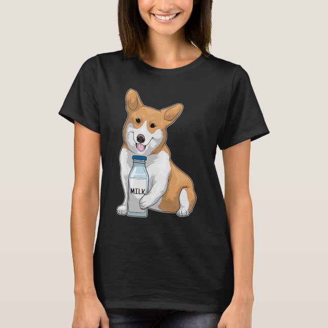 Corgi Milk T-Shirt (Vorderseite)