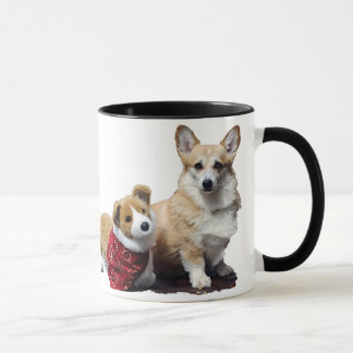 Corgi-Morgen-Lächeln Tasse